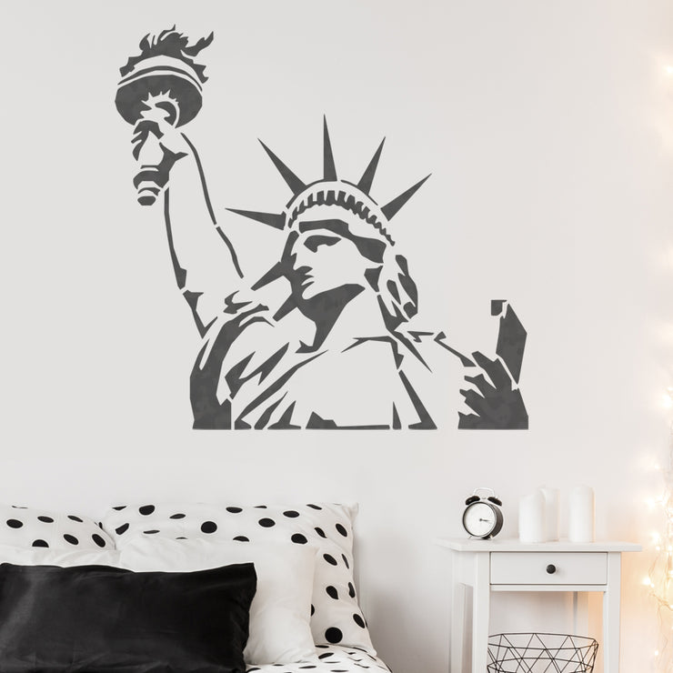 Statue Of Liberty Stencil For Painting - Reusable Mylar Template For Walls, Crafts, Furniture & DIY Projects