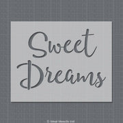 Sweet Dreams Nursery Stencil