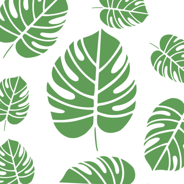 Tropical Leaf Stencil
