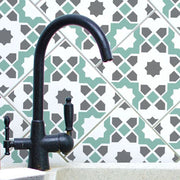 Tunis Tile & Floor Stencil