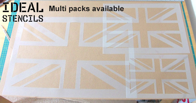 Union Jack Reusable Stencil