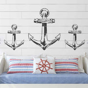 ANCHOR VINTAGE Nautical Stencil - Wall Art Painting Stencil