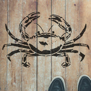 CRAB Stencil  - Sea life Wall Art Painting Stencil