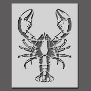 LOBSTER Stencil  - Sea life Wall Art Painting Stencil