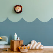 CHOPPY WAVES Wall Border Stencil