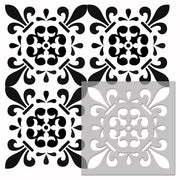 Winchester Floor Tile Stencil