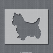 Yorkshire Terrier Stencil